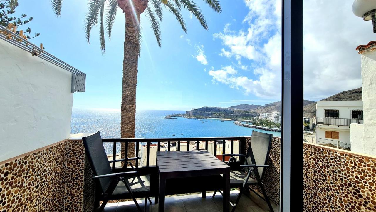 Deluxe Seaview-Sunsets !Transfe-R Inc! Pool,2Aircond,2Tv65",600Mb Dishwasher,,2 Beaches,Anfi-View Lejlighed Patalavaca Eksteriør billede